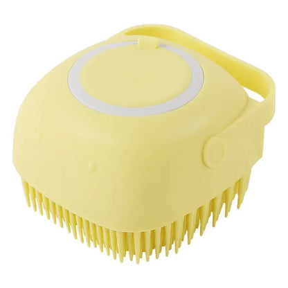 AquaPaws Pet Bath Brush - Effortless Grooming for Happy Pets