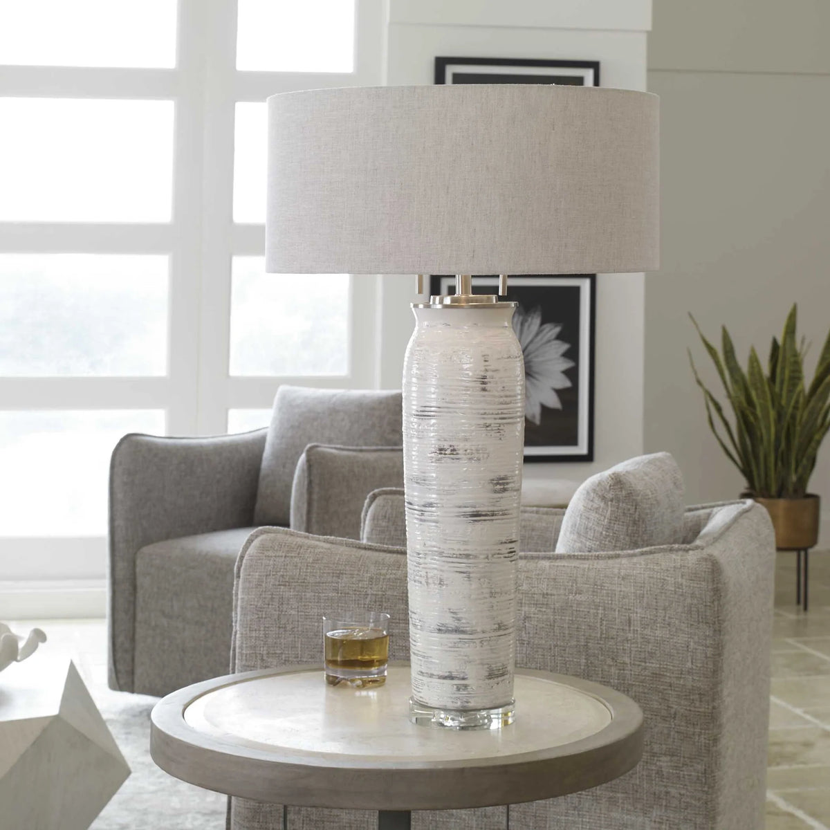 White Table Lamp