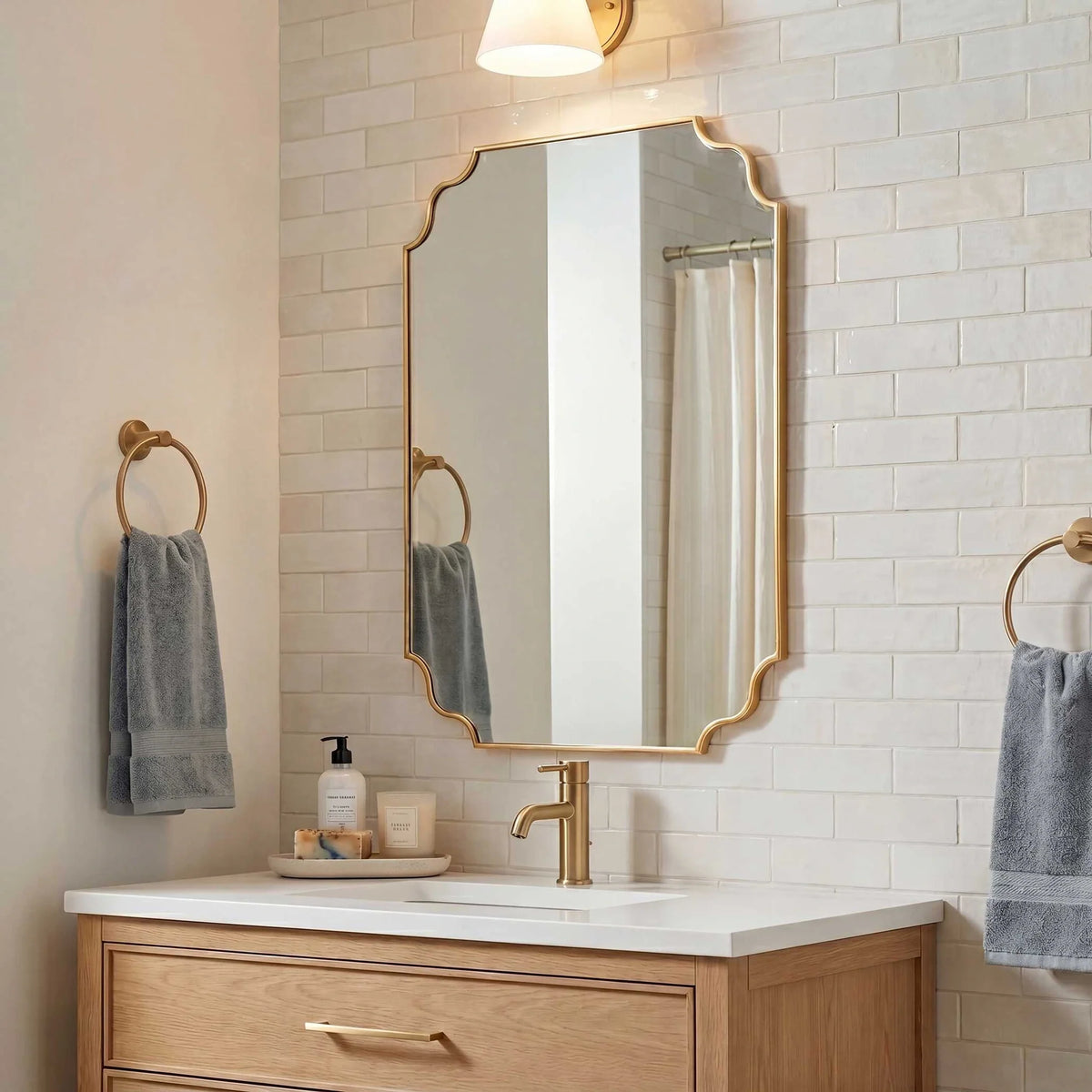 Gold Vanity Mirror