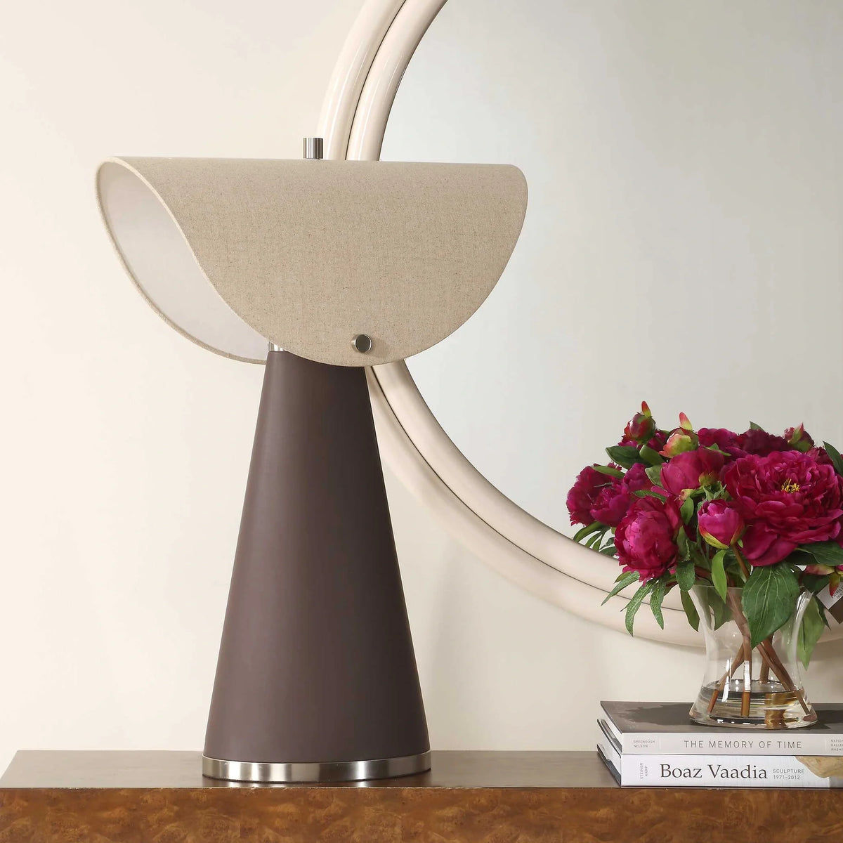 Brown Modern Table Lamp