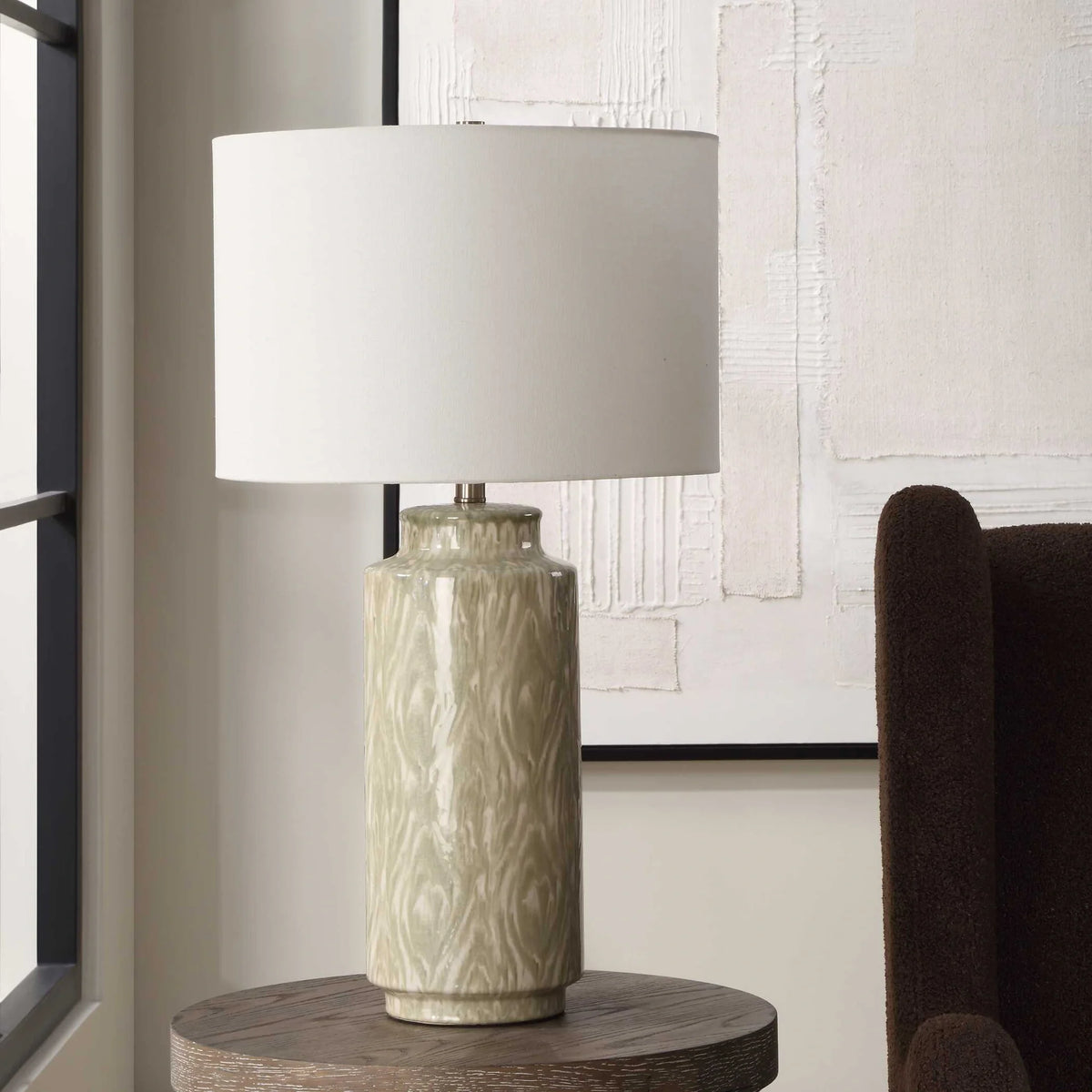 Sage Ceramic Table Lamp