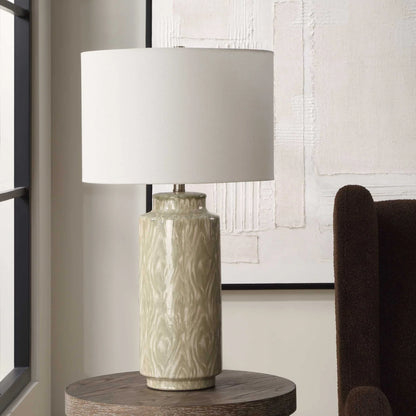 Sage Ceramic Table Lamp