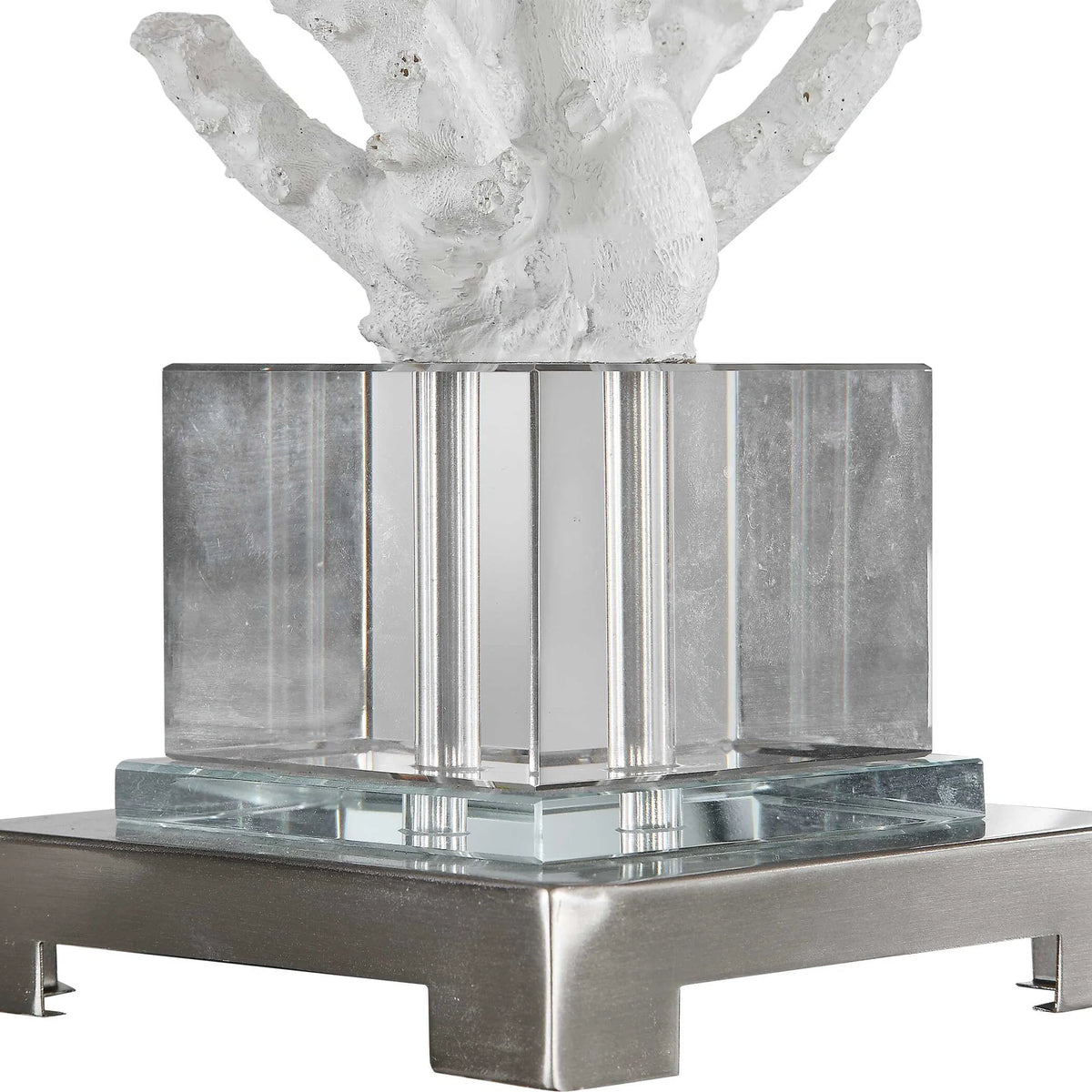 White Coral Table Lamp