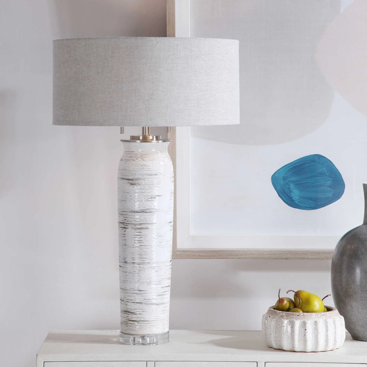 White Table Lamp