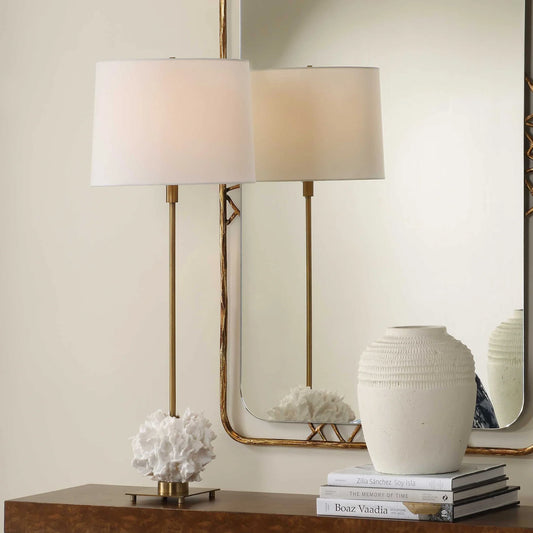 Coral Buffet Lamp