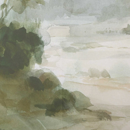Watercolor Landscape Print
