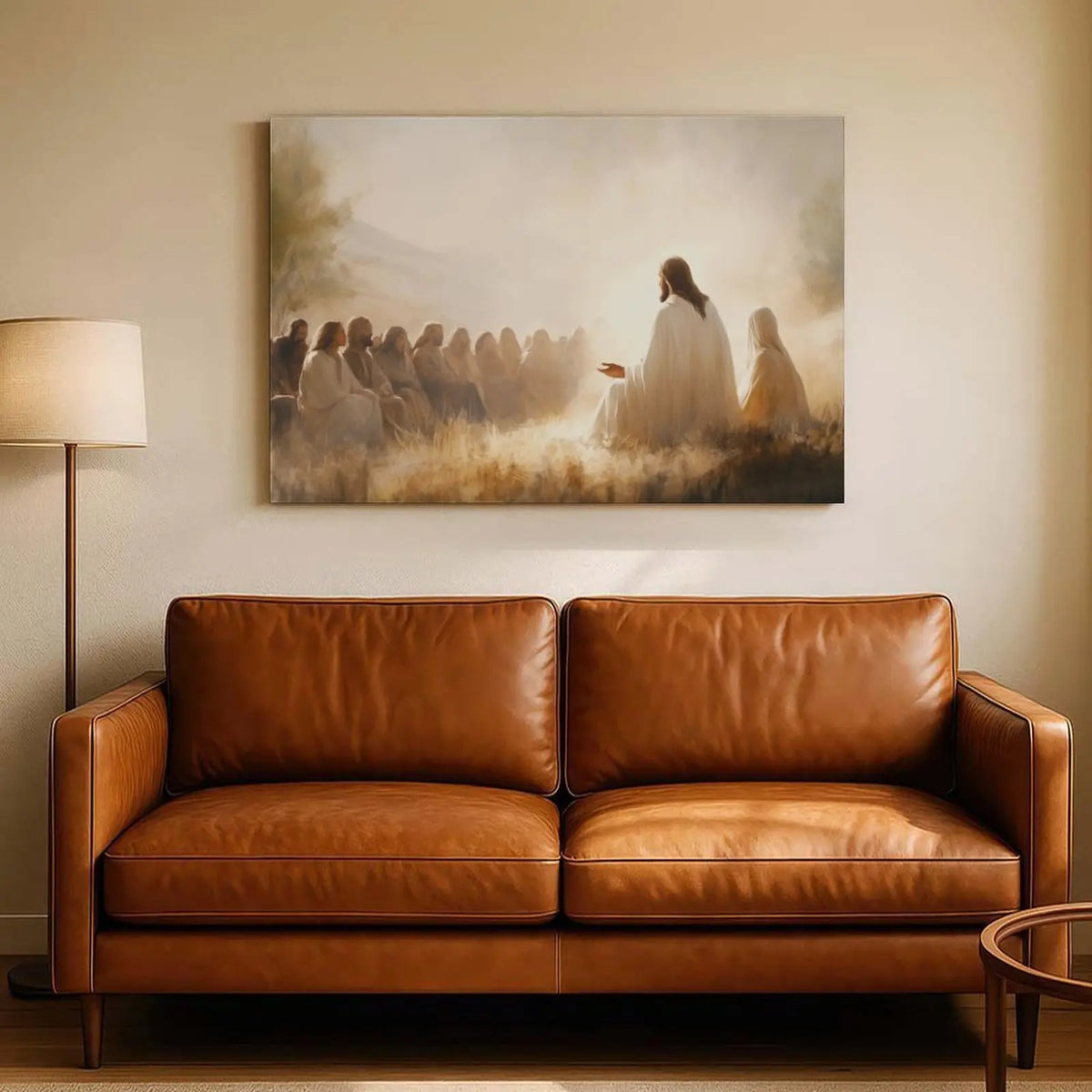 Vintage Jesus Nativity Wall Art Set