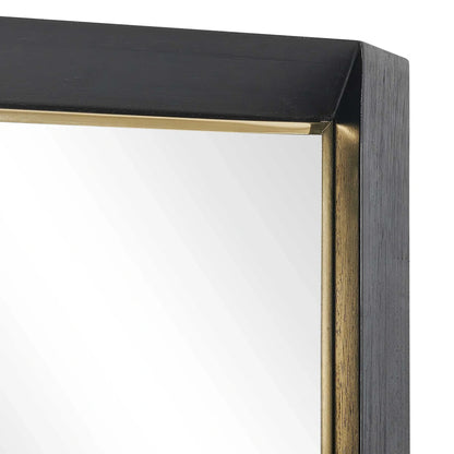 Tall Wooden Mirror