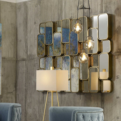 Modern Gold Mirror