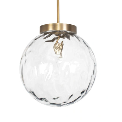 Watered Glass Pendant