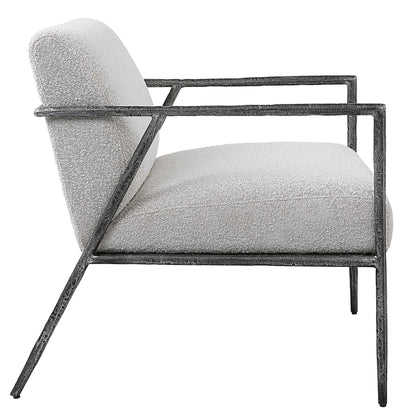 Light Gray Accent Chair