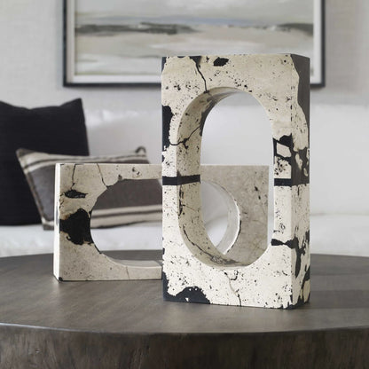 White Limestone Coral Sculpture