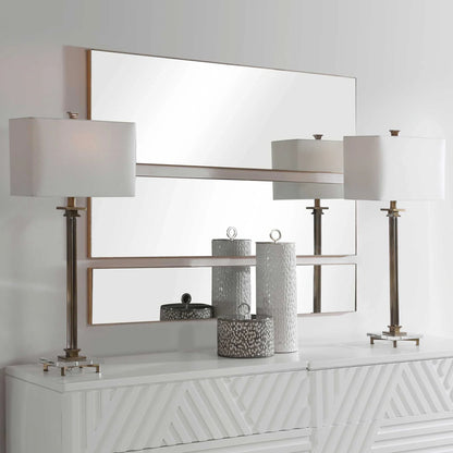 Gold Mirrors, Set of 3