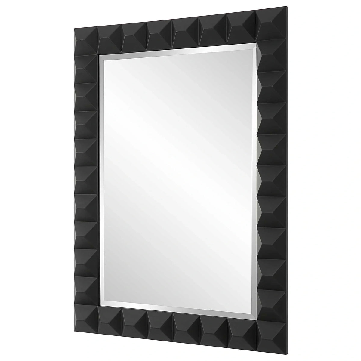 Studded Pattern Black Mirror