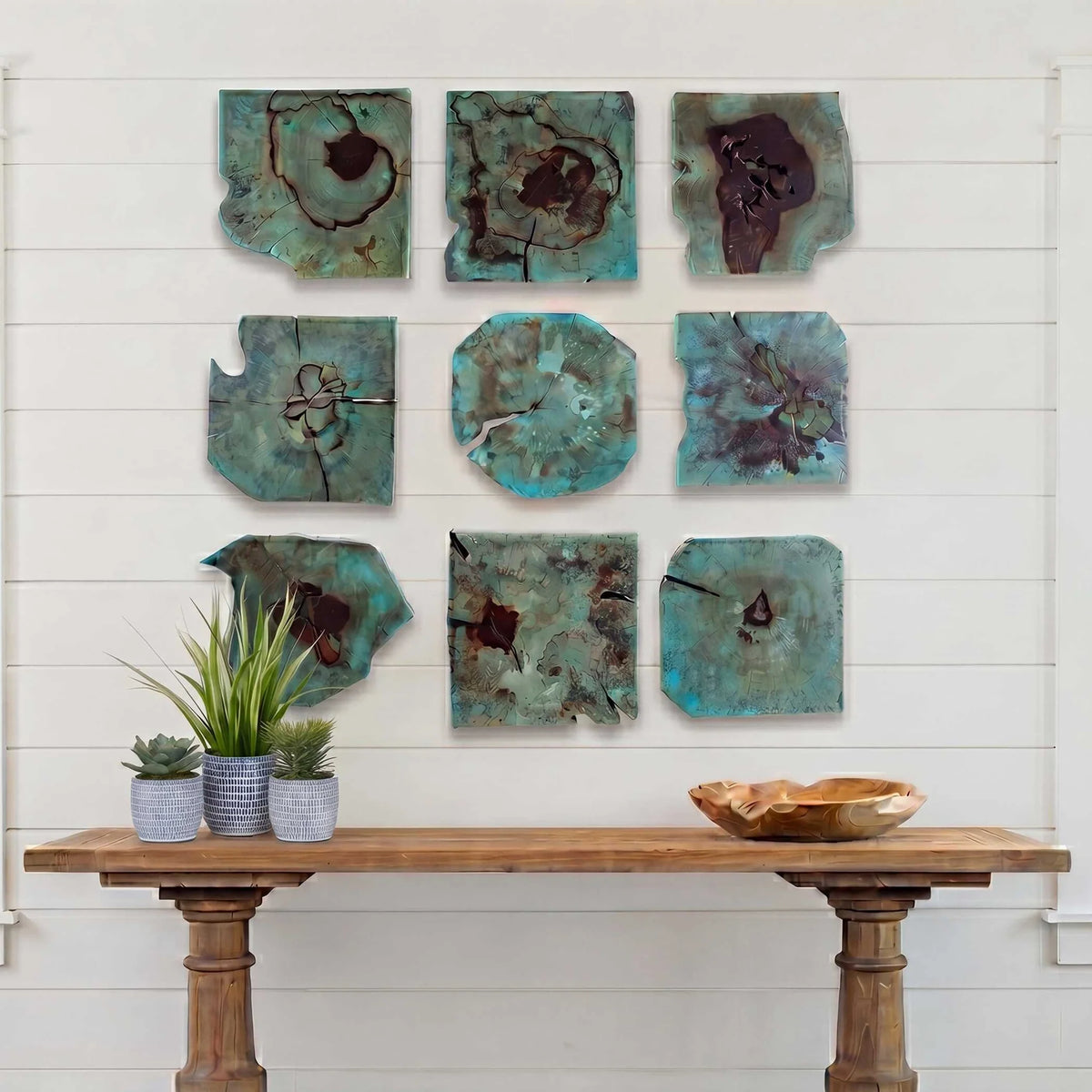 Wood Wall Decor Set/9