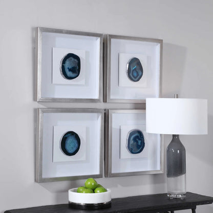 Blue Stone Shadow Box