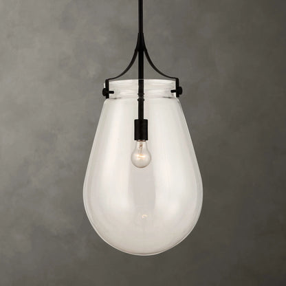 1 Light Glass Shade Pendant