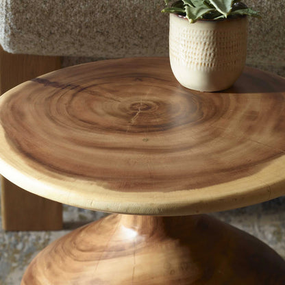 Hourglass Accent Table