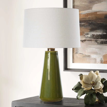 Moss Green Table Lamp