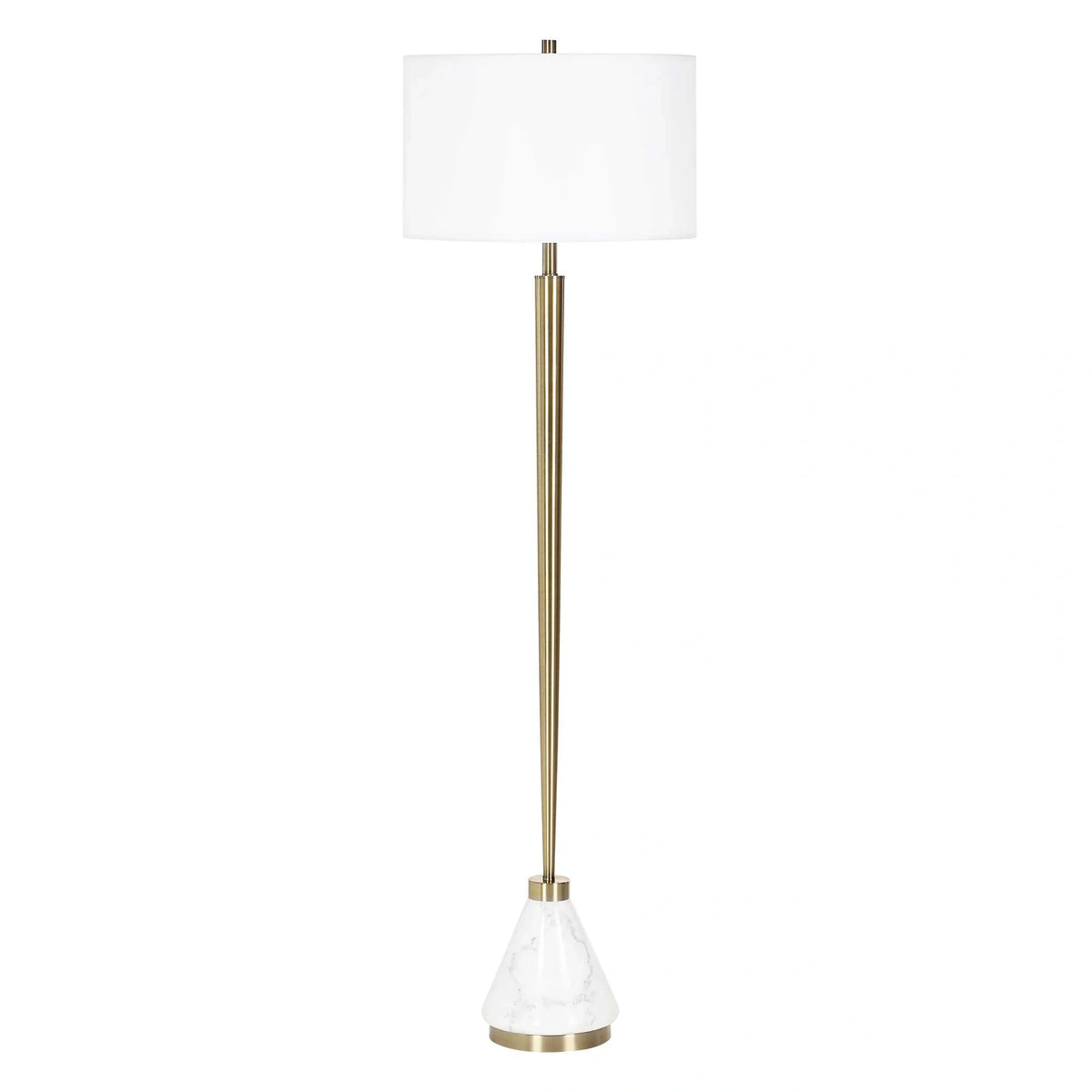 Tapered Metal Floor Lamp