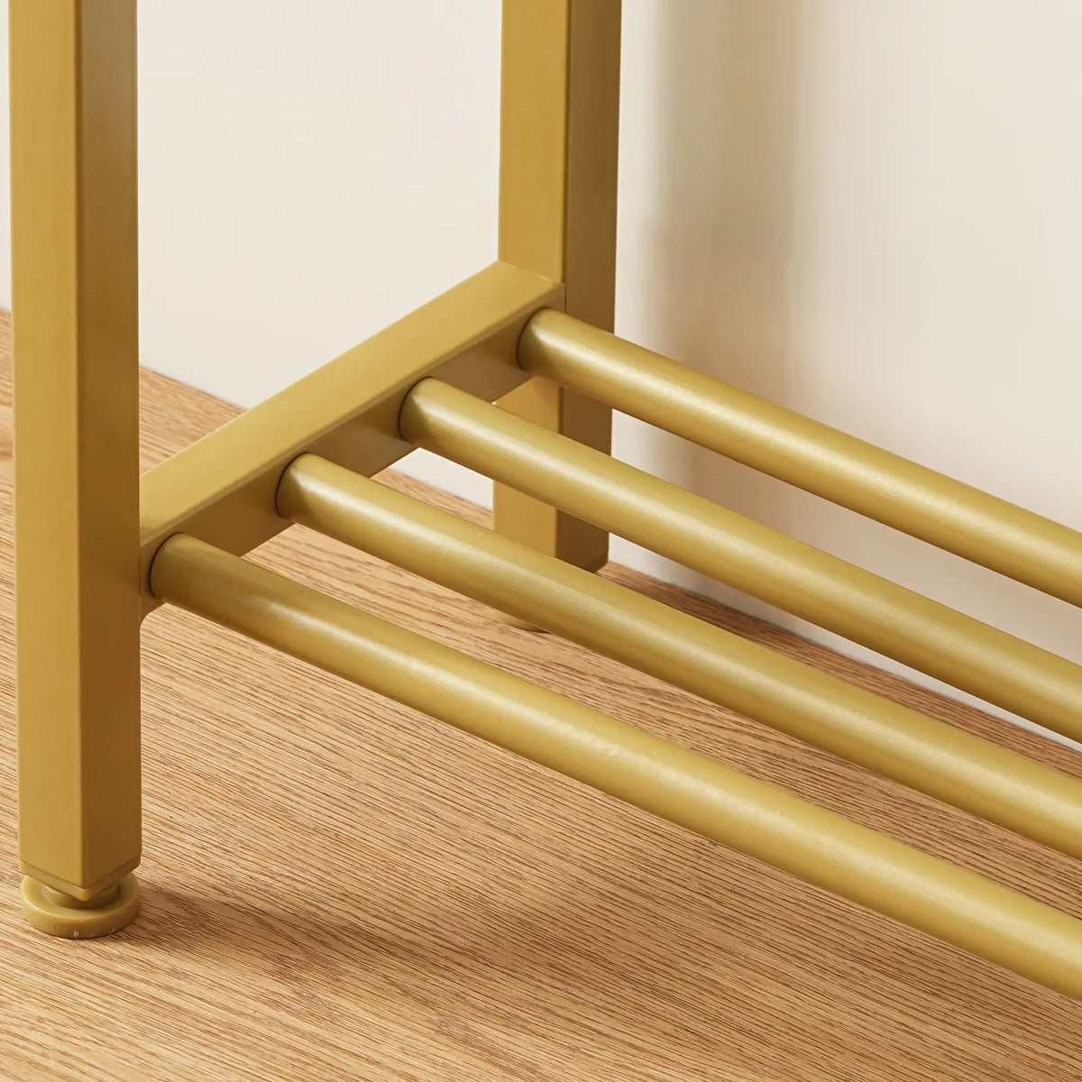 Yatiney Narrow Console Table - 2-Tier Industrial Design for Small Spaces, Perfect for Living Room or Entryway