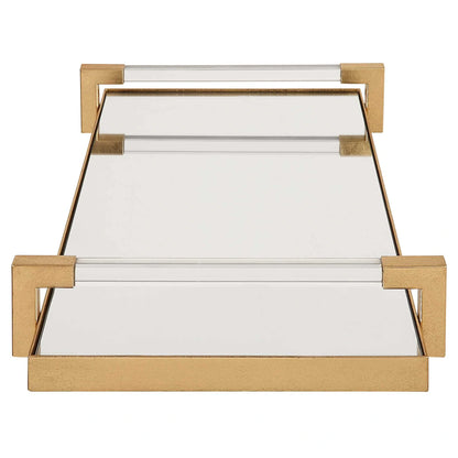 Gold Mirrored Tray