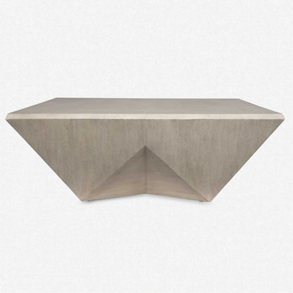 Modern Light Gray Coffee Table