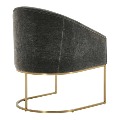 Curved Steel Dining Chair