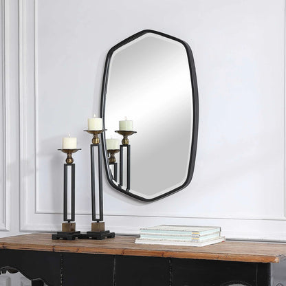 Antiqued Gold Mirror