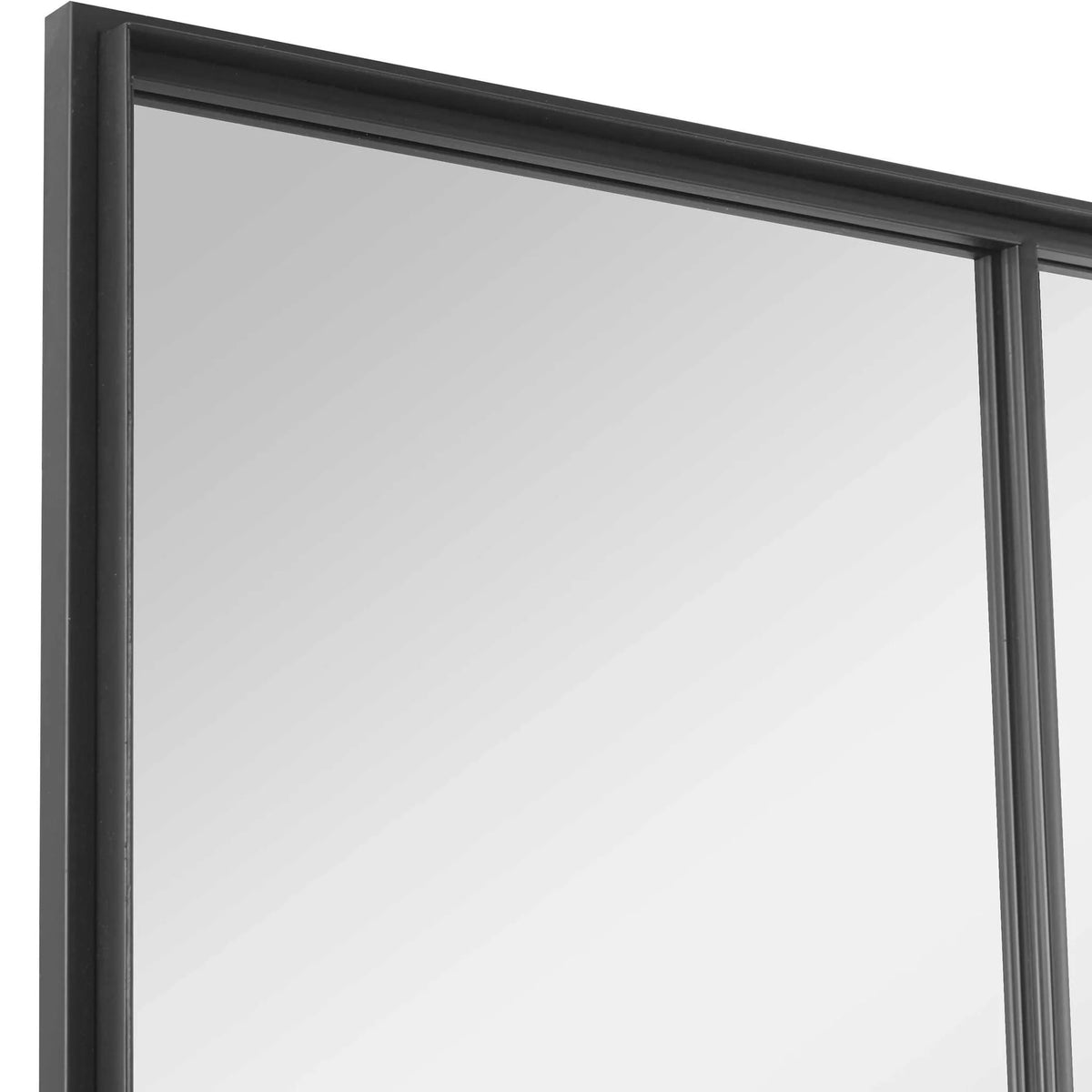 Iron Window Mirror