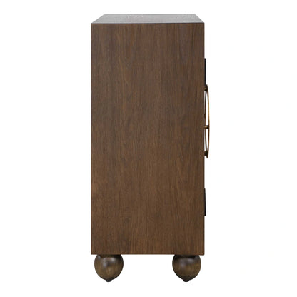 2 Door Oak Wood Cabinet