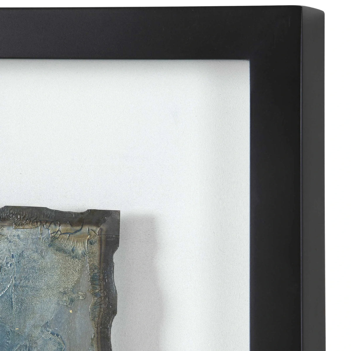 Metal Agate Abstract Prints, Set of 2