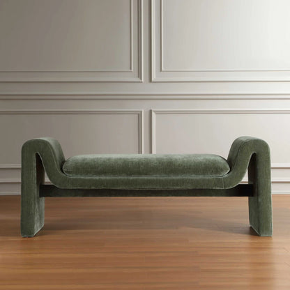 Modern Charcoal Bench