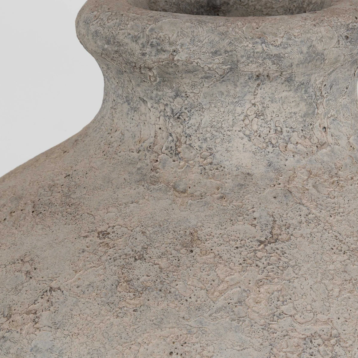 Oversized Rustic Concrete Vase