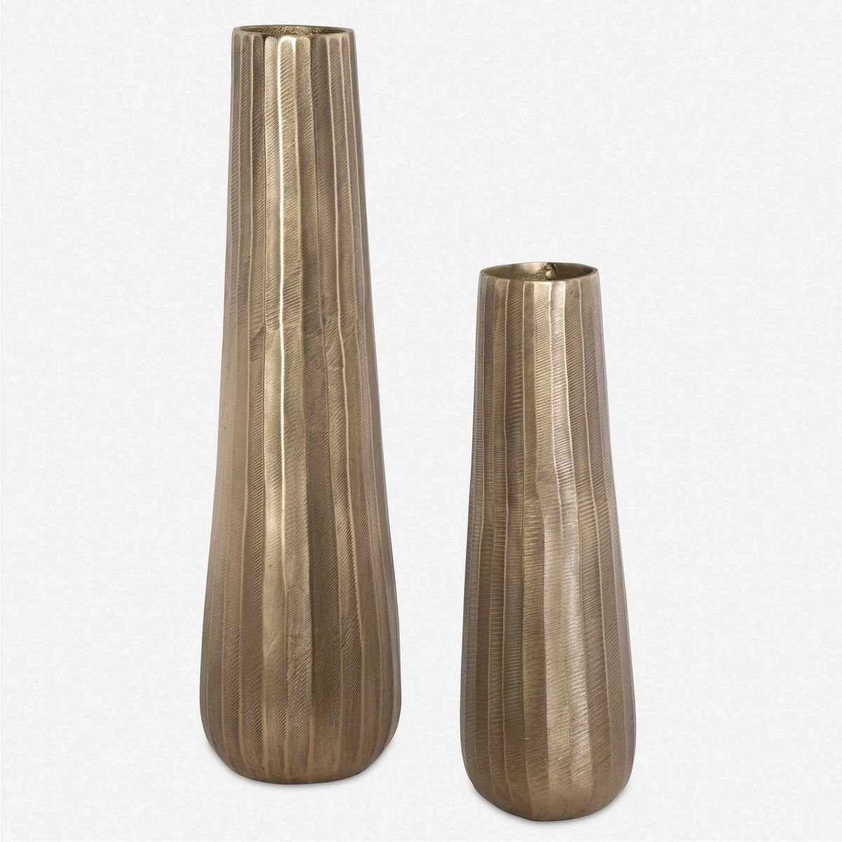 Antique Gold Vases Set/2