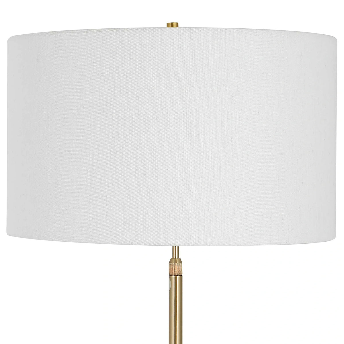 Adjustable Brass Floor Lamp
