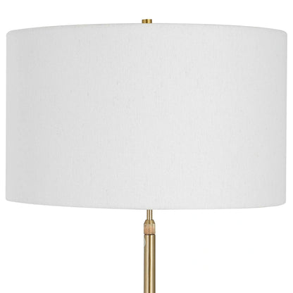 Adjustable Brass Floor Lamp