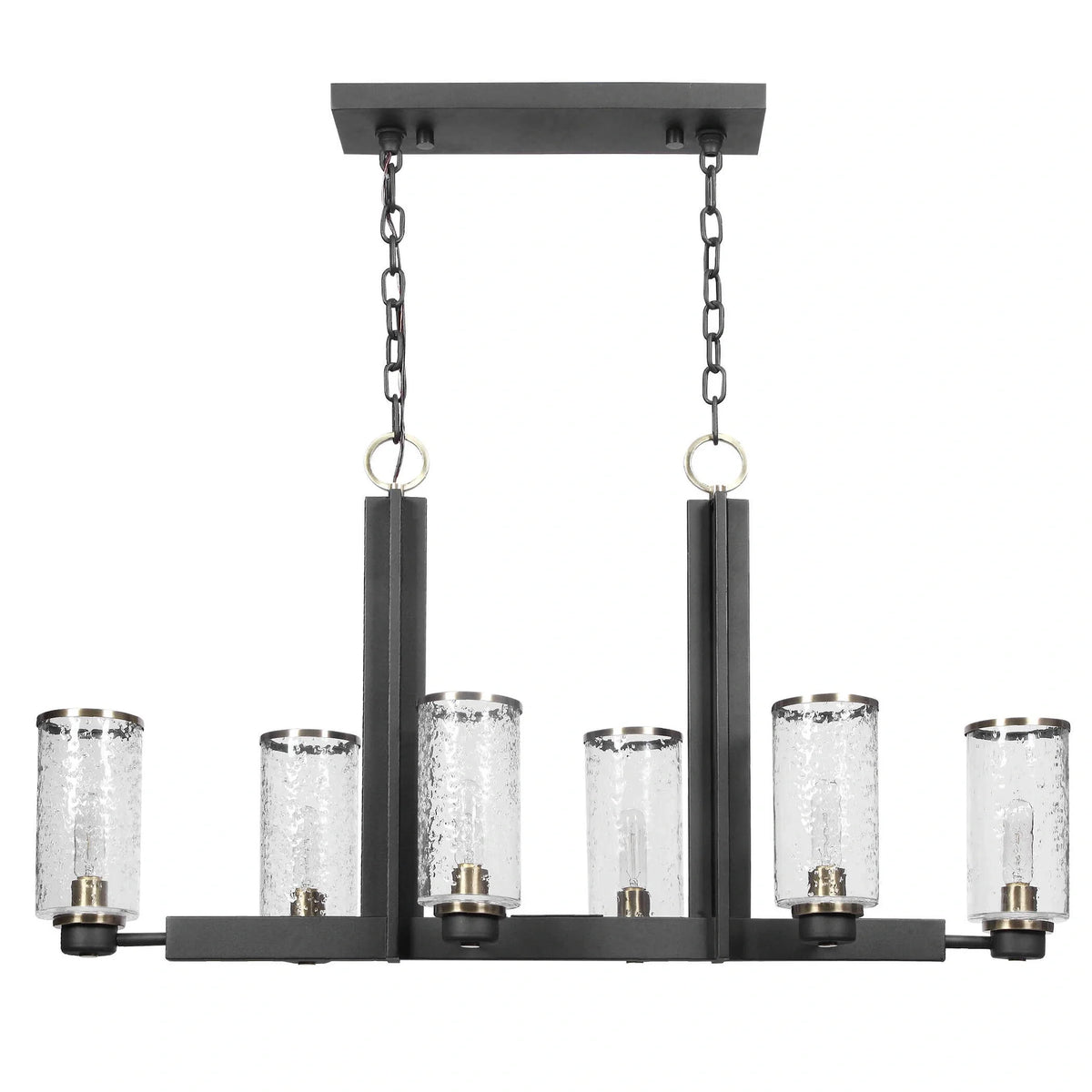 6 Light Industrial Island Light