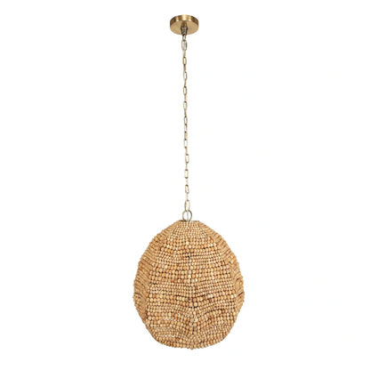 Wooden Bead Pendant
