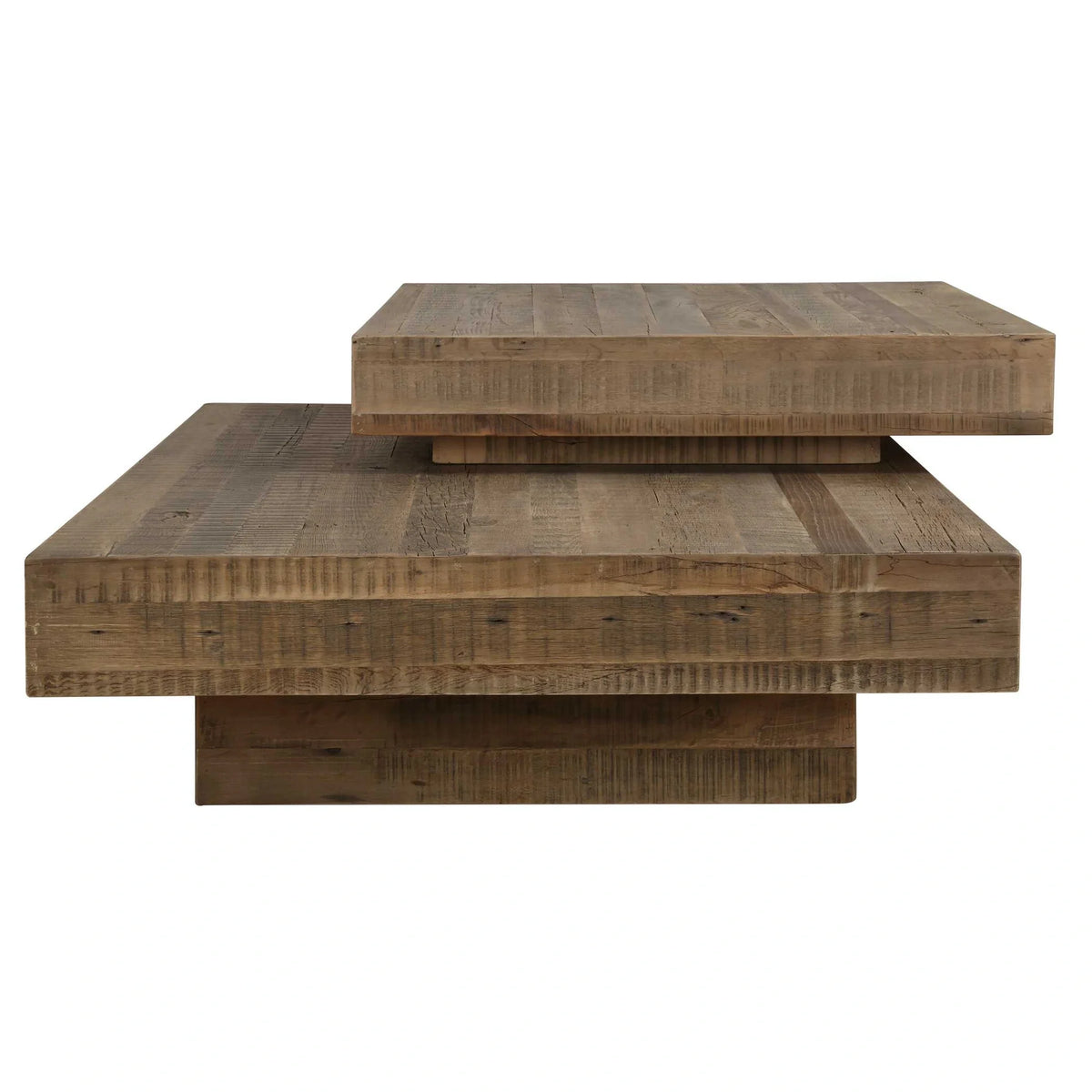 Modern Reclaimed Oak Coffee Table
