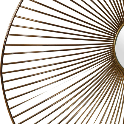 Gold Metal Wall Art Set of 3