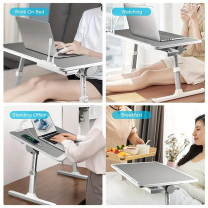 N-Folding Bed Desk Laptop Table