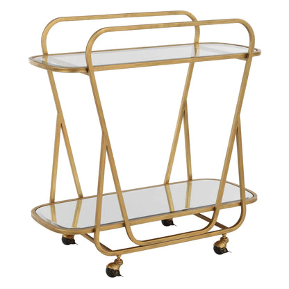 Brass Serving Cart