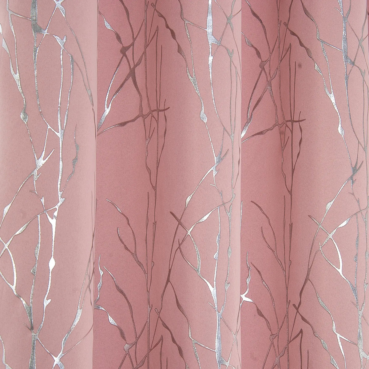 Transform Your Space with Curtain Club's 2-Piece 34x63 Inch Blackout Tree Branch Drapes - Stylish Thermal Grommet Window Treatments for Living Room and Bedroom