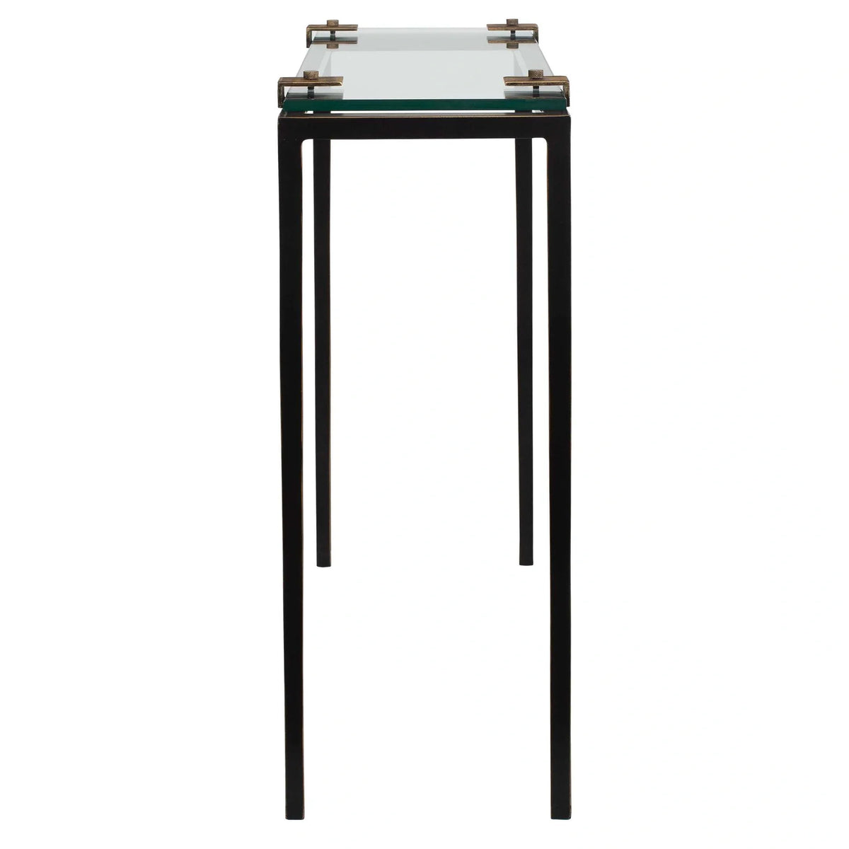 Glass Top Accent Table