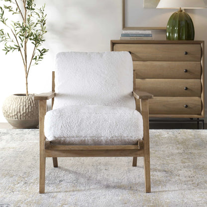 Sheepskin Accent Chair