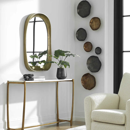 Nickel Wall Decor Set/4