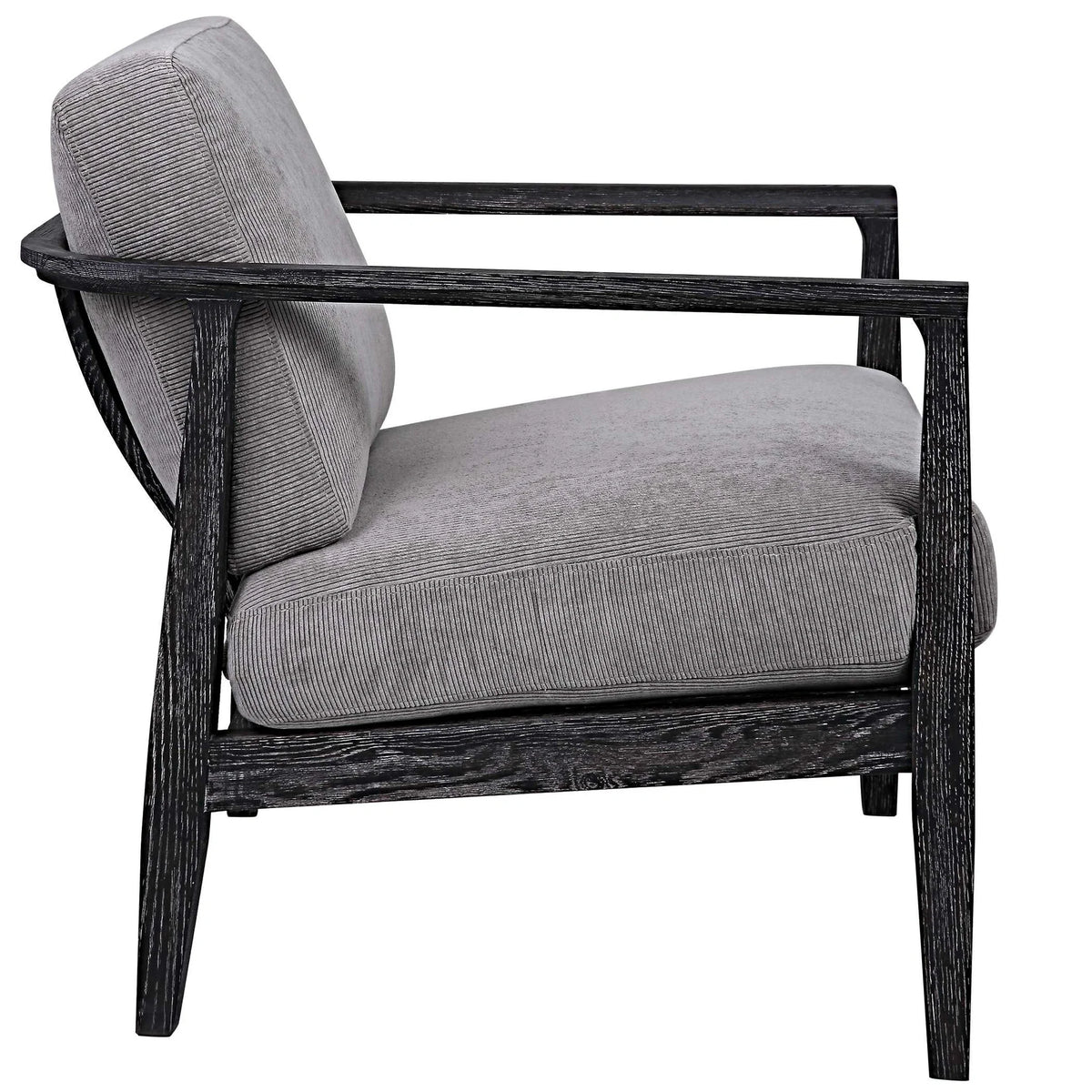 Modern Gray Accent Chair