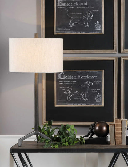 Cast Iron Table Lamp