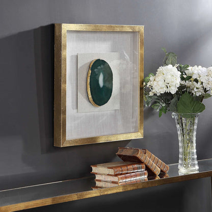 Agate Stone Shadow Box